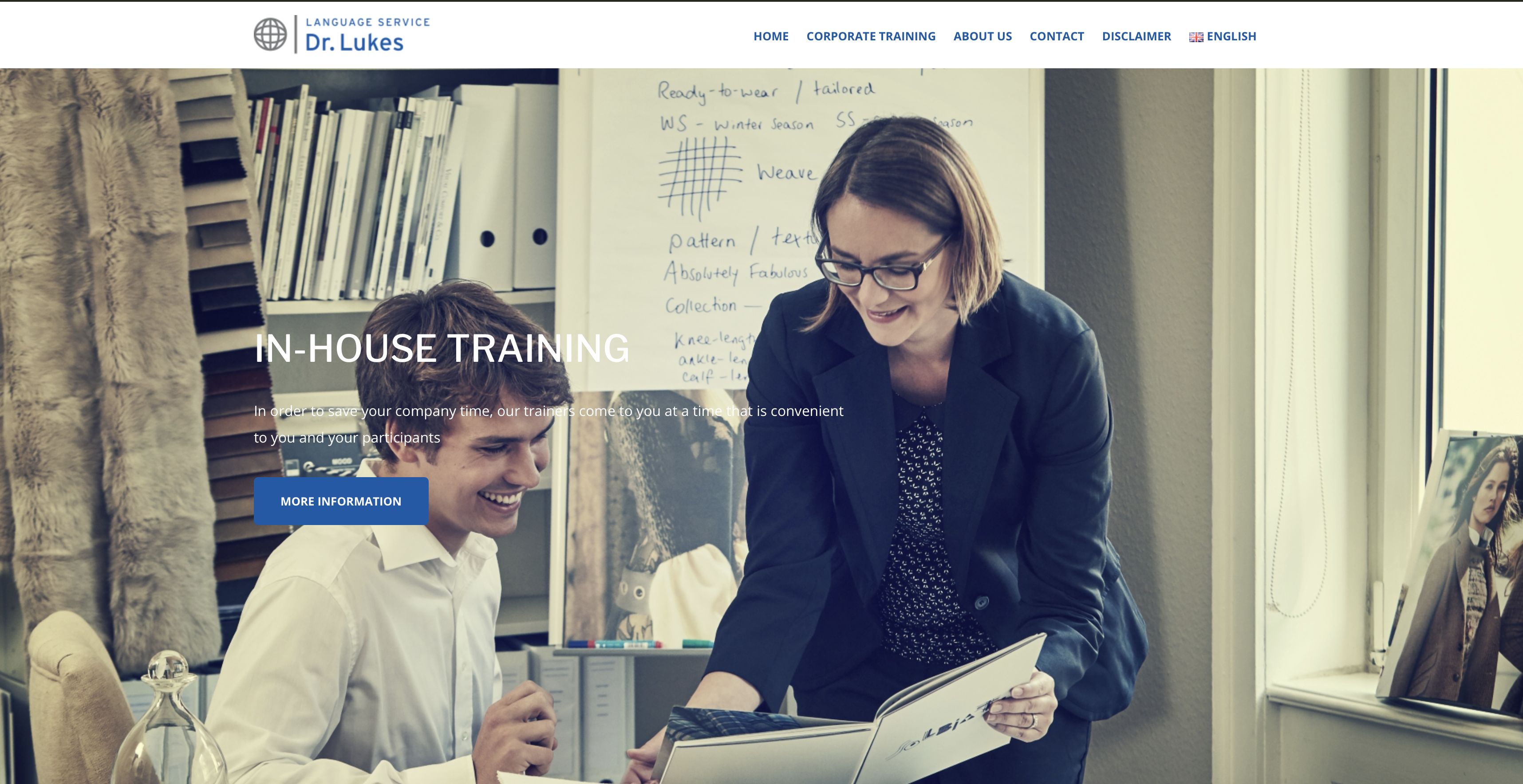 Dr. Lukes — Education platform website developed by AL Designs
